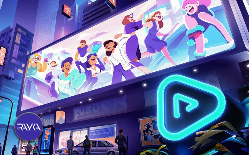 Advertising motion graphics features