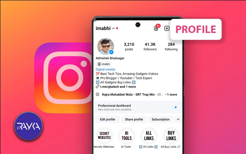 The effect of profile and bio on the initial attraction of the target audience on Instagram