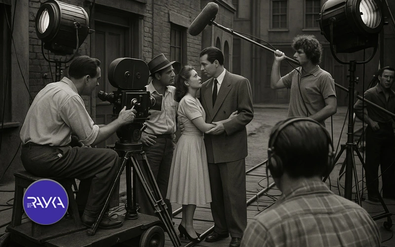 How many stages does traditional filmmaking consist of?