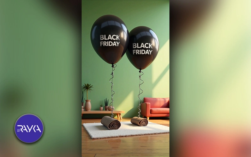 Medma's Black Friday teaser; Made with artificial intelligence