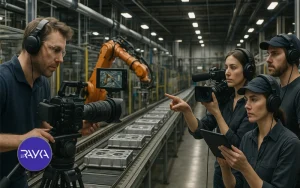 What is an industrial advertising teaser?