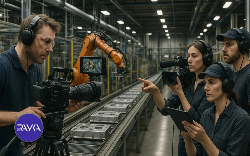 What is an industrial advertising teaser?