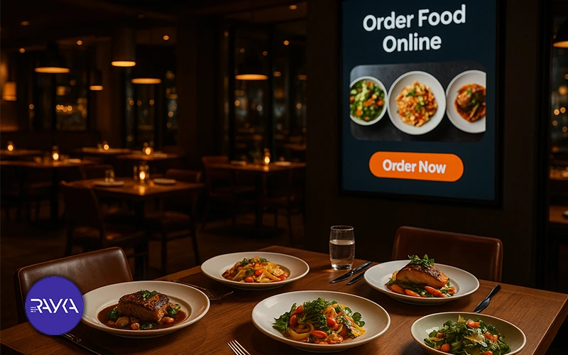 How restaurant advertising teaser increases online sales?