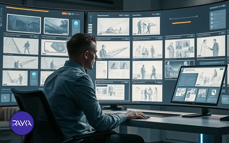 The use of artificial intelligence in the pre-production stage and story board