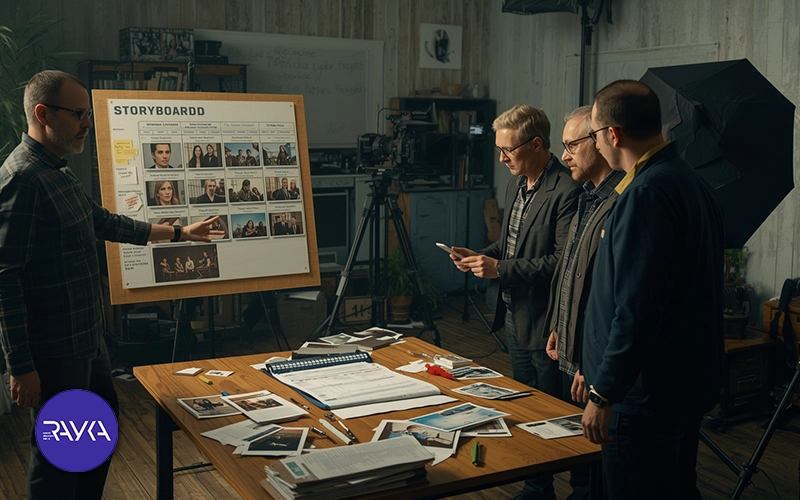 What are the pre-production stages of making a movie?