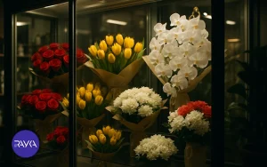 ساخت تیزر تبلیغاتی گل فروشی