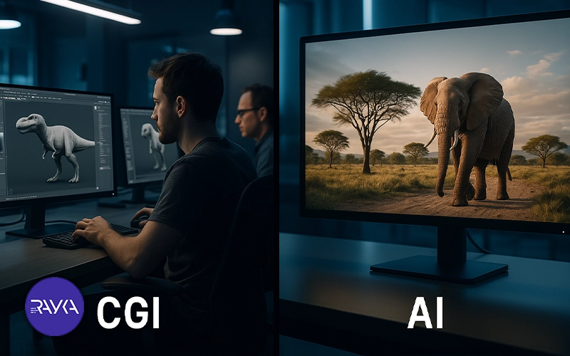 جایگزین شدن هوش مصنوعی با CGI تا حدی