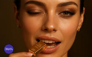 تیزر تبلیغاتی شمش طلا با هوش مصنوعی