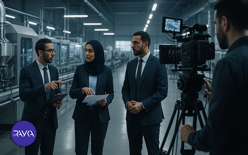 تیزرهای تبلیغاتی صنعتی یا شرکتی به زبان عربی