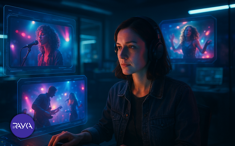 ساخت موزیک ویدیو با هوش مصنوعی توسط رایکاماه