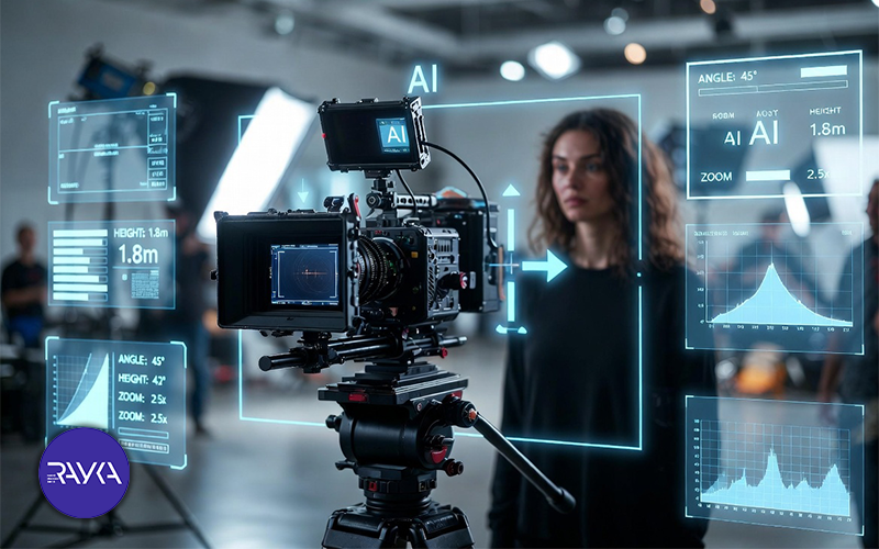 بهینه‌سازی زاویه و ارتفاع دوربین در فیلم با هوش مصنوعی