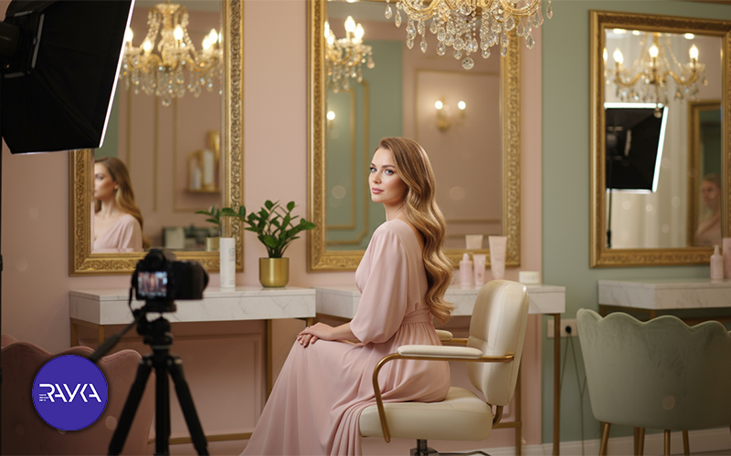 ساخت تیزر تبلیغاتی سالن زیبایی