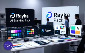 Rayka AI Branding Pack؛ ساخت تیزر، استایل بصری و هویت برند با هوش مصنوعی
