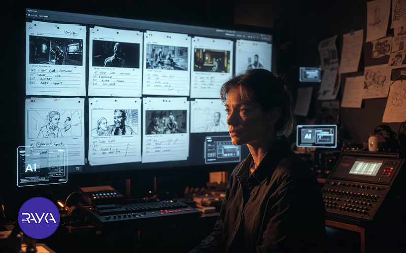 طراحی استوری برد با هوش مصنوعی برای فیلم های بلند و یا انیمیشن