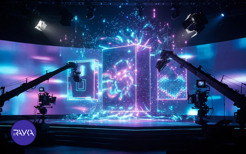 تولید تیزر و محتوای رونمایی برای رویدادهای HI Tech توسط رایکاماه