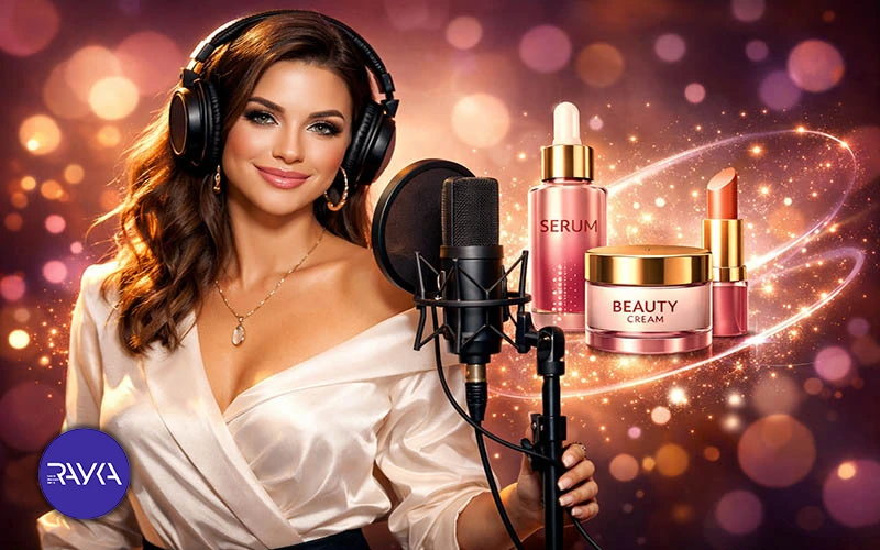 تیزر تبلیغاتی با صدای خانم مناسب برای تبلیغات آرایشی و بهداشتی در شبکه‌های اجتماعی