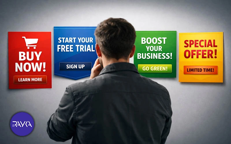 بهترین رنگ برای پوستر تبلیغاتی؛ رنگ های گرم