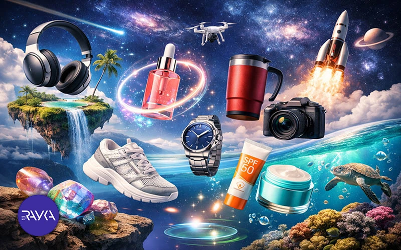 از مزایا عکاسی صنعتی و تبلیغاتی با هوش مصنوعی، حذف محدودیت لوکیشن و کاهش هزینه عکاسی است.