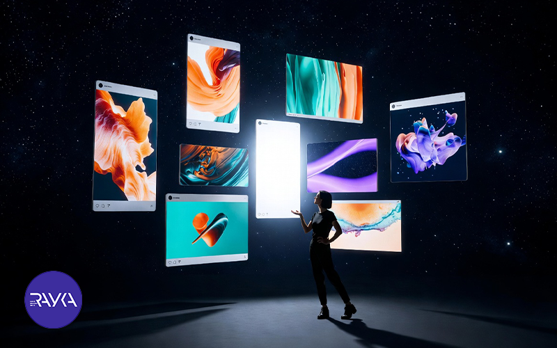 نقش رایکاماه در طراحی گرافیک بر تیزرهای تبلیغاتی در شبکه‌های اجتماعی