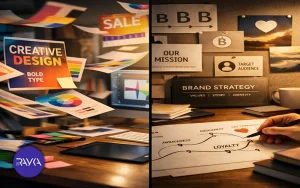 تفاوت طراحی گرافیک و برندینگ