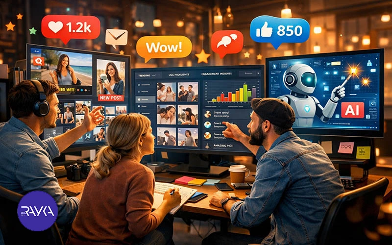 تولید محتواهای Storytelling و UGC از ترندهای روز اینستاگرام در سال 2026