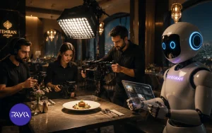 ساخت تیزر تبلیغاتی رستوران و کافه در شمال تهران