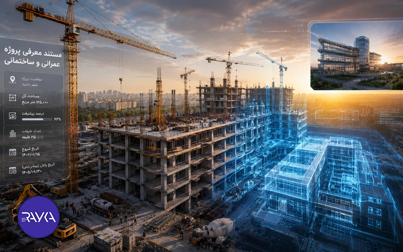 مستند برای پروژه های عمرانی و ساختمانی با هوش مصنوعی