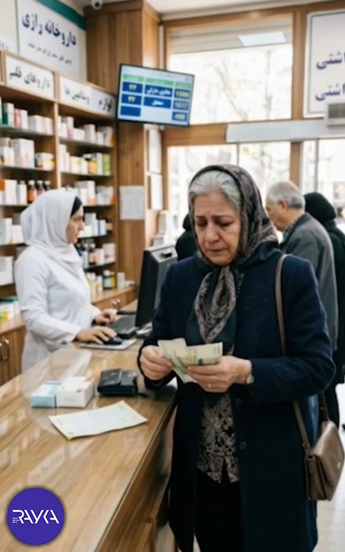 سالمند ایرانی در داروخانه و دغدغه خرید دارو؛ روایتی تصویری از دغدغه‌های سالمندان در روز جهانی سالمند